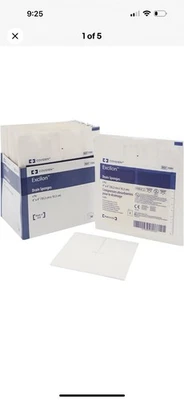 7086 Esponja de Drenaje Excilon, Estéril 2'S en Paquete Peel-Back, 4" X 4", 6 Capas -50 Foto 1 de 4