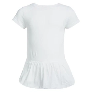 Burberry Children White Cotton Ruffle Bottom Tunic 7 Yrs - Picture 1 of 6