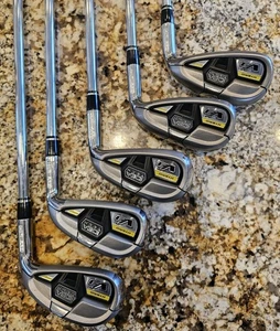 Adams Golf Idea Tech V3 Hybrid 7,8,9,P,G Iron RH Steel Shaft Regular Flex Golf  - Picture 1 of 12