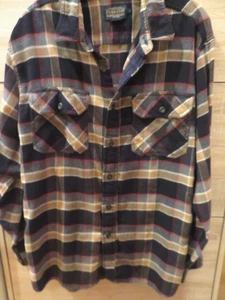 Pendleton Plaid Burnside Flanell Button-Down-Hemd Langarm 100% Baumwolle Gr. L - Bild 1 von 13