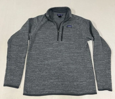 Suéter Patagonia Better 1/4 Cremallera Gris Talla Para Hombre M Pullover Jersey KE12 Foto 1 de 4