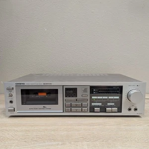 Onkyo TA-2033 Estéreo Cassette Tape Deck Dolby B/C Sin Reserva Japón De Colección - PARA REPUESTOS - Imagen 1 de 6