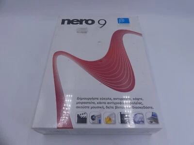 Nero 9 burning rom Computer Software For Windows, Vista , Full Version SEALED - Image 1 of 4