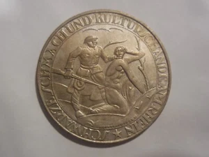 Germania medaglia tallero della vergogna occupazione della Renania 1920 - Picture 1 of 2