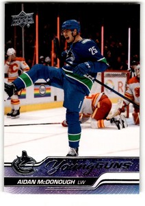2023-24 Upper Deck Young Guns Aidan McDonough Rookie #232 Vancouver Canucks