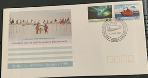 Australia Antarctic Territory FDC 1991 Research Exhibition - Picture 1 of 4