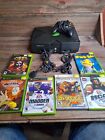 Microsoft Original Xbox Video Game Console With Controller And 6 Games