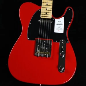 Fender Made in Japan Hybrid II Telecaster Maple Fingerboard Modena Red - Picture 1 of 11