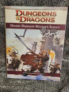 Deluxe Dungeon & Dragons Master's Table Screen 4TH EDITION D&D 2011 Rpg AD&D - Picture 1 of 7