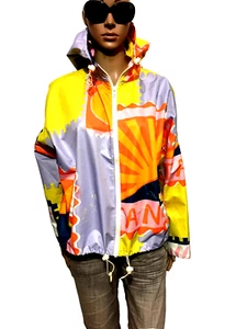 Gorman waterproof hood zip jacket, sz. 14/S - M recycled polyester - Picture 1 of 8