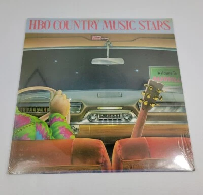 HBO Country Music Stars Willy Nelson Johnny Paycheck Jones Rich Record LP New - Image 1 of 4