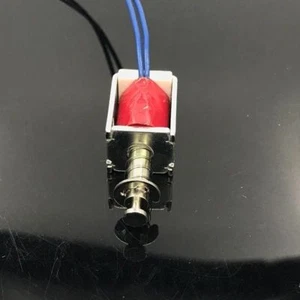 Micro Mini Solenoid Valve DC Electromagnet DC 6V-12V Push Pull Suction Type - Picture 1 of 12