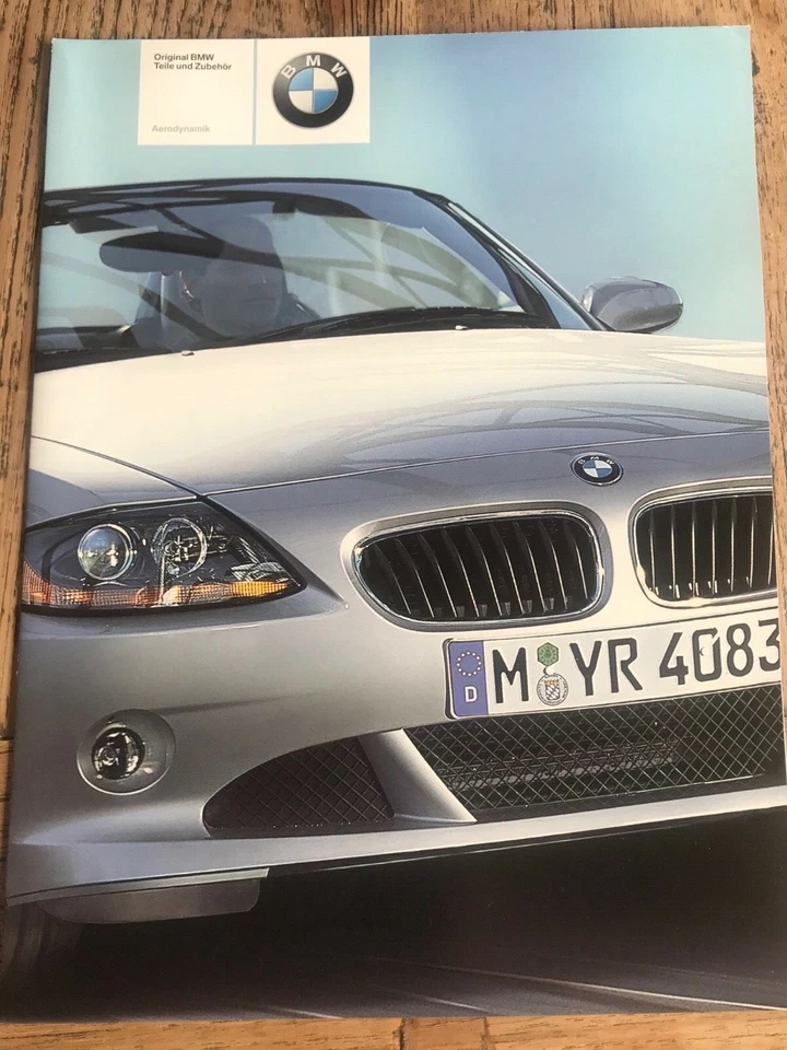 Prospekt BMW E85 Z4 Zubehör Aerodynamic 05 2003 - Изображение 1 из 1