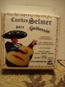 Cuerdas Para Guitarron Marca Selmer (Nylon Vino) Entorchada - Picture 1 of 3