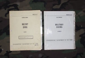Military Diving Technical/Field Manuals Volumes 1 & 2 - Picture 1 of 3