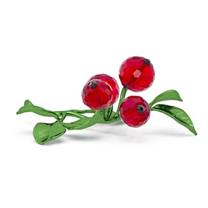 Statuina Cristallo Swarovski IDYLLIA Bacche Rosse 5701281 - Foto 1 di 7