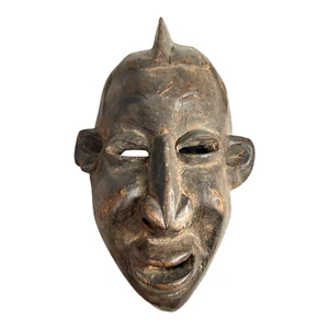 Antique African Carved Bembe Alonga Mask from Congo - Picture 1 of 9