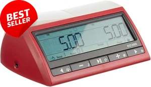 DGT3000 Fide Approved Pink Chess Clock Digital Game Timer for Tournaments - Picture 1 of 12