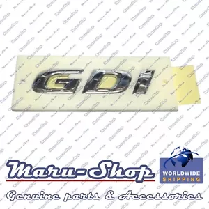 Emblema insignia logotipo letras "GDI" maletero/puerta trasera para Hyundai Accent 12~17 - Imagen 1 de 1
