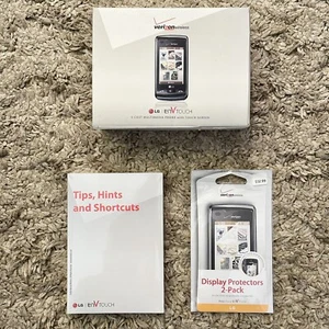 LG enV Touch (Verizon) Display Protectors 2-Pack With User Guides NO PHONE - Picture 1 of 3
