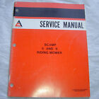 Allis Chalmers Scamp 5 8 Riding Mower Lawn Garden Tractor Service Shop Manual