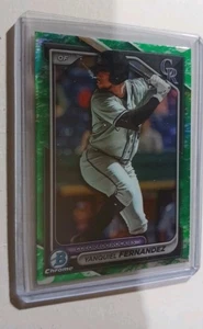 2024 Bowman - Chrome Prospects Yanquiel Fernandez #BCP-90 Lunar Glow... - Foto 1 di 2
