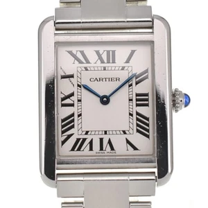discount CARTIER Tank solo SM W5200013 Silver Dial Ladies Watch M#137588 - Picture 1 of 10