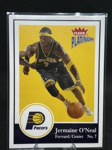 Jermaine O’Neal #12 Fleer Platinum NBA Basketball 2004 Indiana Pacers - Picture 1 of 4