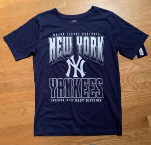 Nueva con etiquetas Camiseta New York Yankees XL 16 18 Niños Juveniles MLB Mercancía Genuina NUEVA - Imagen 1 de 6