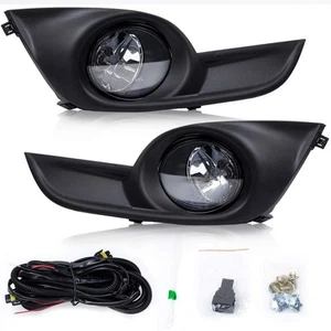 , Fog Lights for 2013 2014 2015 Altima Chrome Black Bezel Kit with Wiring Har... - Picture 1 of 7