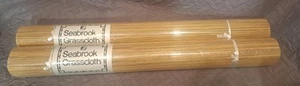 (2) Seabrook Grass Cloth Rolls 36" X 8 YDS. (144 sq. ft. Total) . #NR165 Run#1 - Picture 1 of 6