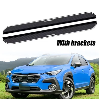 2PCS Running Boards Fit for Subaru XV Crosstrek GT 2018-2022 Nerf Bars Side Step - Image 1 of 4