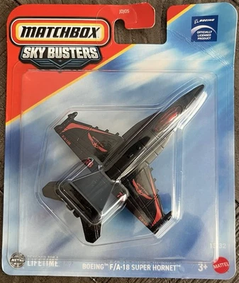 Matchbox Sky Busters BOEING F/A-18 SUPER HORNET #15/32 - Изображение 1 из 3
