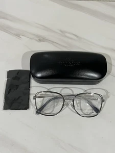 COACH 0HC5160D 9001 Eyeglasses Shiny Silver Frame 54mm - Picture 1 of 14