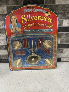 Vtg 1978 Terri's Treasures Silvercast Elegant Dining For Four 7981c *READ* - Picture 1 of 17