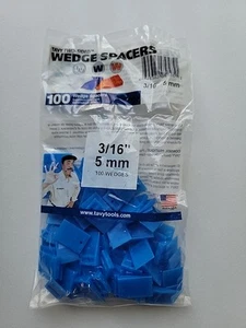 TAVY Tile and Stone Wedge and Spacer 3/16" 5mm- Bag 100 - Picture 1 of 4