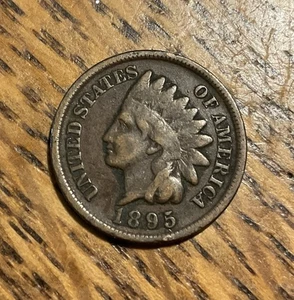 Centavo cabeza india 1895 (P) muy buen centavo en muy buen estado - envío gratuito #2 - Imagen 1 de 2