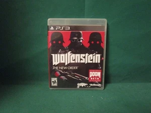 2014 Wolfenstein: The New Order Sony Playstation 3 - Picture 1 of 3