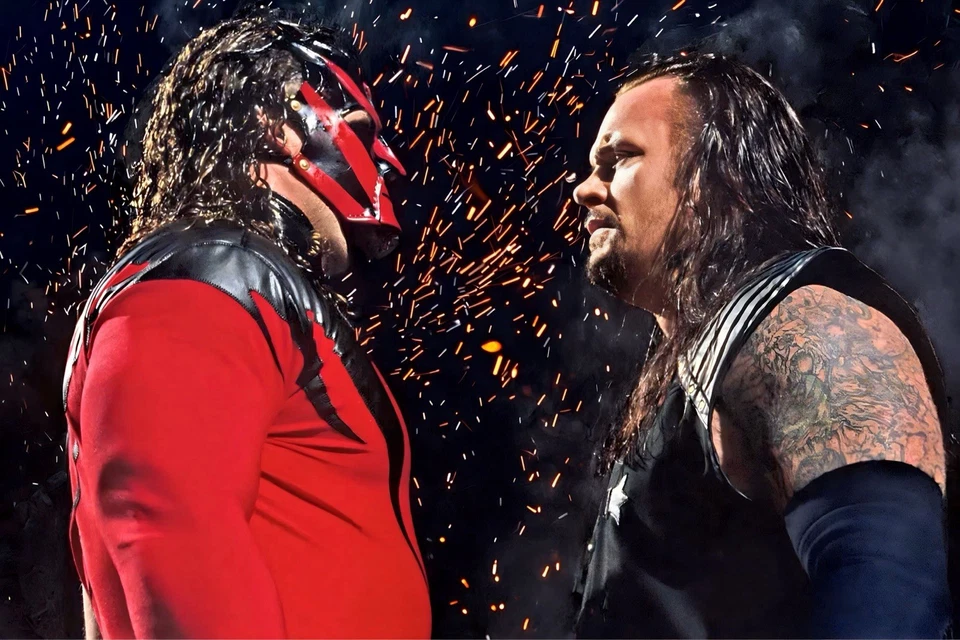 PÓSTER WWE GIGANTE 24”x36” - The Enterrador / Kane Foto 1 de 1