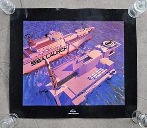 PÓSTER DE LANZAMIENTO BOEING SEA - SUPER RARO - Imagen 1 de 5