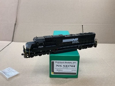 OVERLAND MODELS BRASS HO SCALE DIESEL LOCOMOTIVE SD70I NORFOLK SOUTHERN READ ! - Image 1 of 4