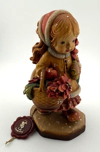 ANRI Sarah Kay 6" Yuletide Cheer #717/2000 mit Box SIGNIERT - Bild 1 von 6