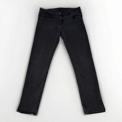 Pantalones de mezclilla negros de pierna recta Kut from the Kloth para mujer talla 14S Foto 1 de 4