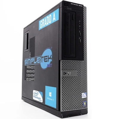 Dell OptiPlex 3010 Pentium Windows 11 Pro 8GB 480GB HDMI DVD Business PC - Image 1 of 4