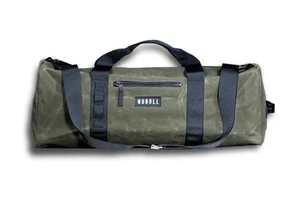 NOBULL XL Waxed Canvas Duffle Bag - NEW - Army Green Dark Olive Black Duffel - Picture 1 of 4