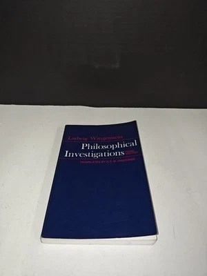 Philosophical Investigations By Ludwig Wittgenstein Third Edition Paperback Book - Image 1 of 4