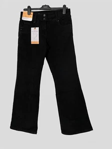 Ladies Next Black Lift, Slim and Shape High Rise Bootcut Jeans UK 9R RRP £45 - Picture 1 of 8