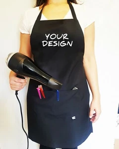 Customize apron / put your design on apron / Gift / personalised apron any name - Picture 1 of 15