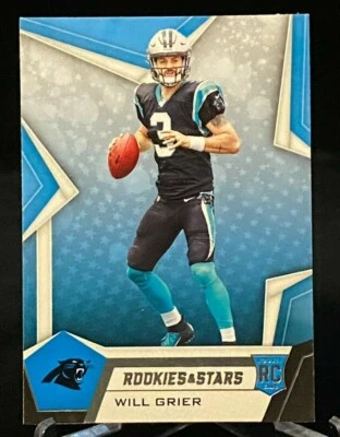 2019 Rookies & Stars Rookie Card #101 Will Grier Carolina Panthers - Image 1 of 2