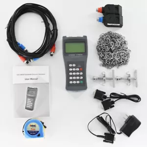 Digital Ultrasonic Liquid Flowmeter Handheld flow meter TDS-100H DN50-700mm M2 - Picture 1 of 12